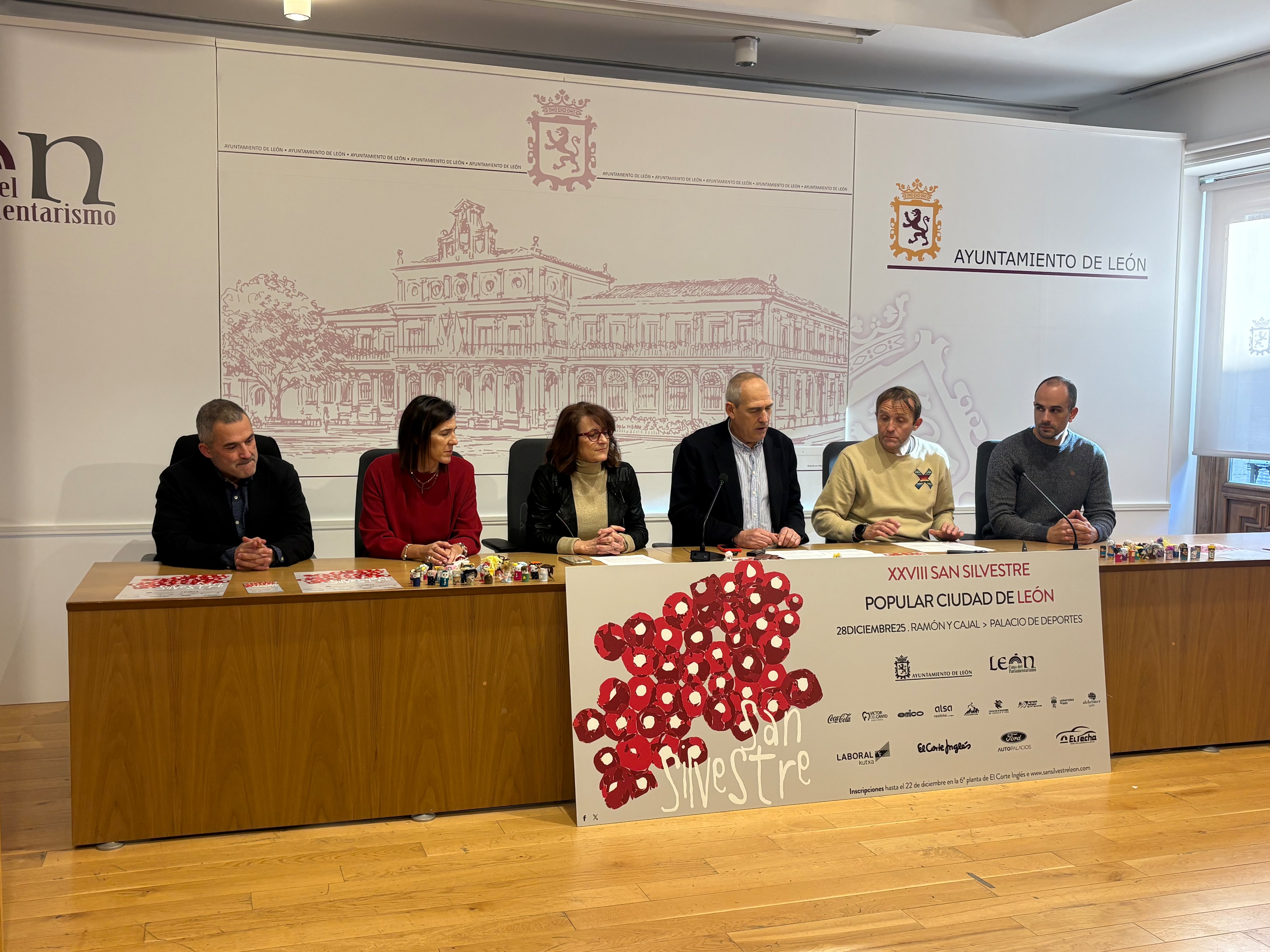 Presentación de la 28ª San Silvestre.