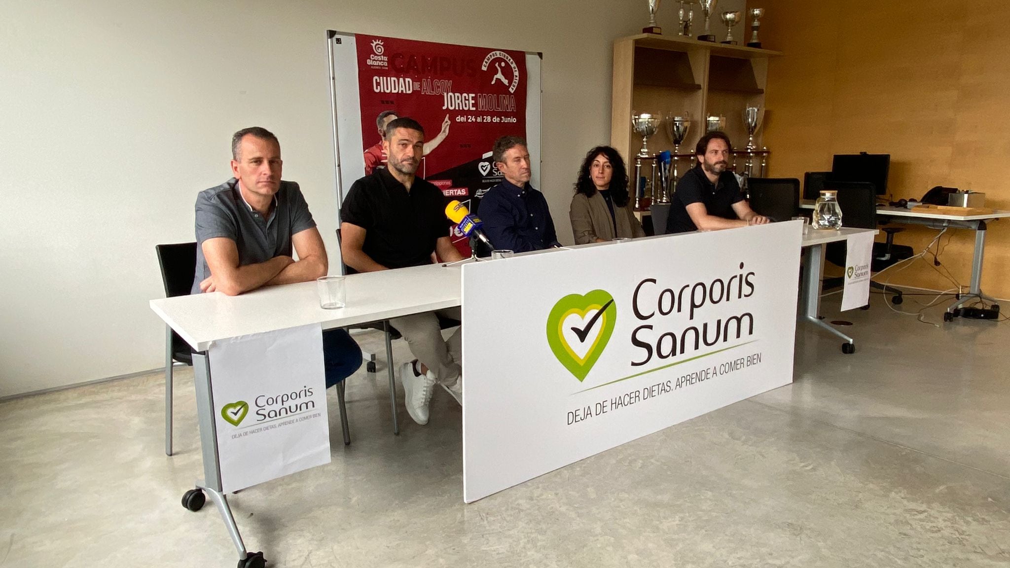 Presentación de la 24 edición del campus Jorge Molina en Alcoy