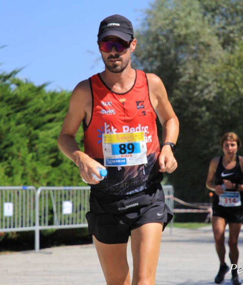 Rober, en la carrera