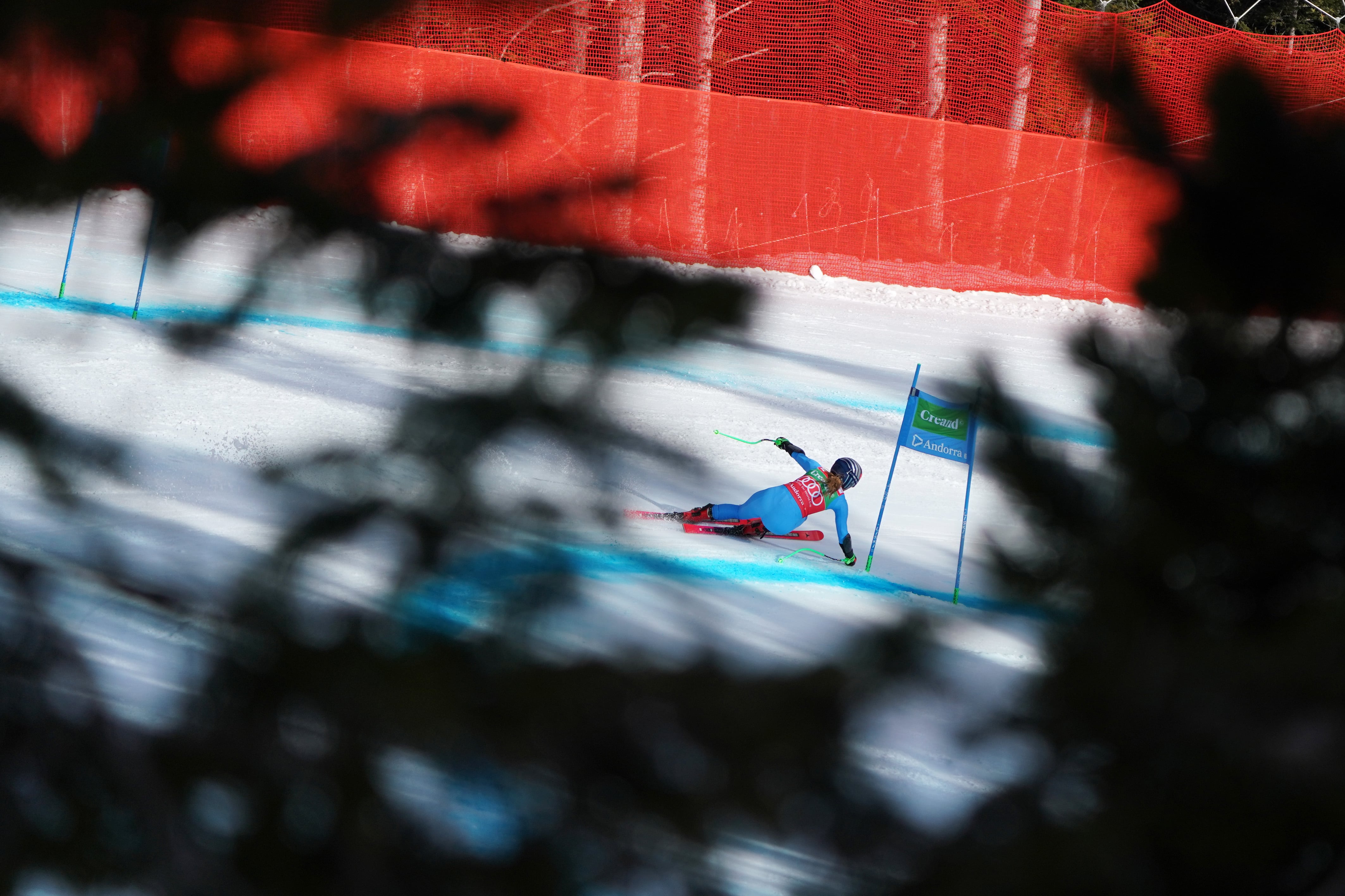 La guanyadora del supergegant de la copa del món del Tarter, Sofia Goggia