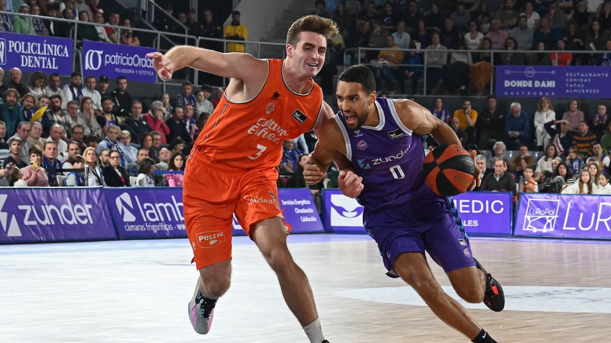 El Valencia Basket gana en la pista del colista de la ACB (77-101)