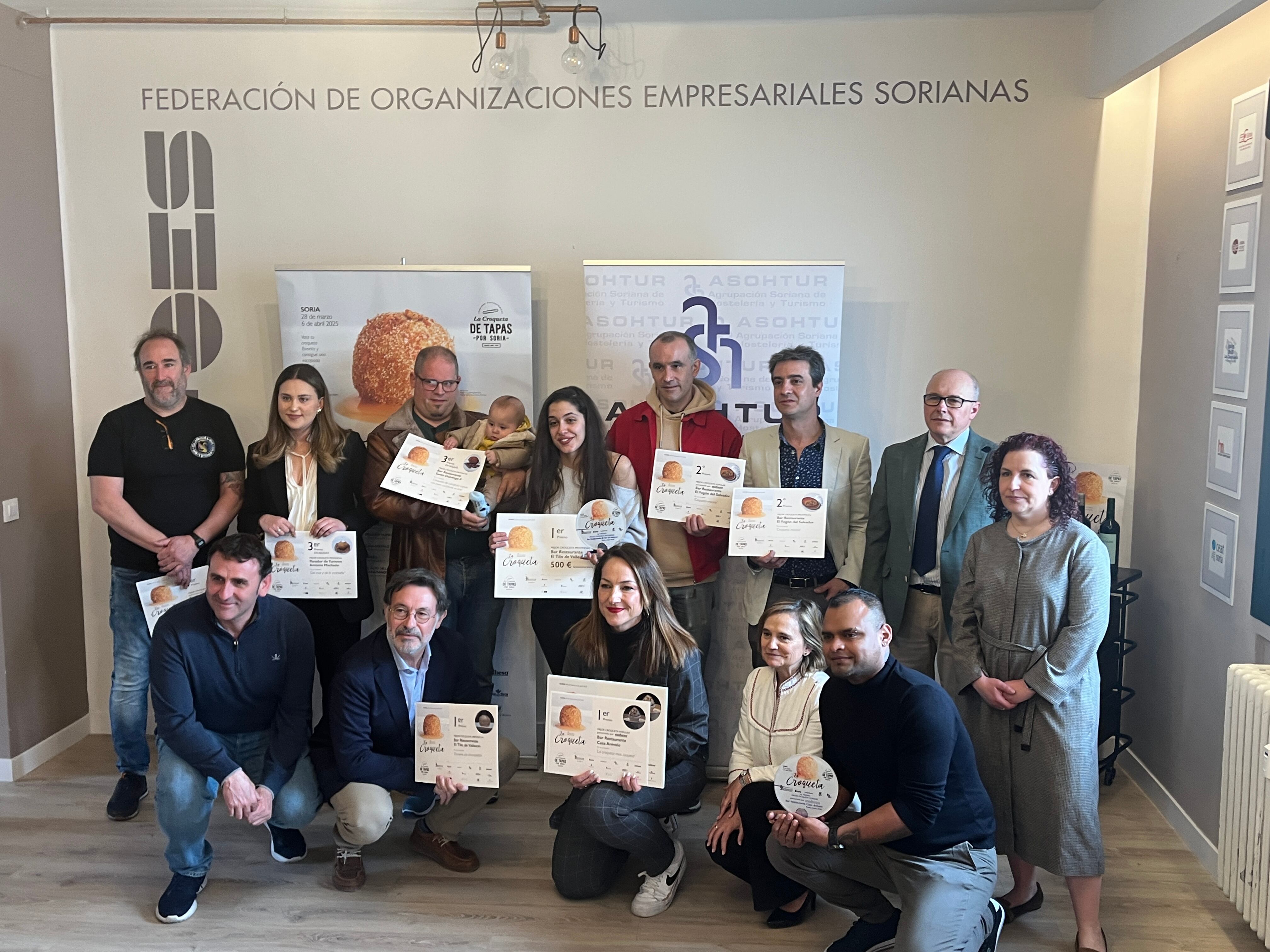 Ganadores y finalistas de la Mejor Croqueta 2025