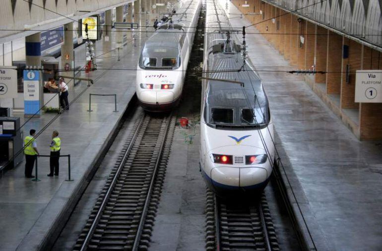 Uno de los trenes AVE entre Málaga y Madrid