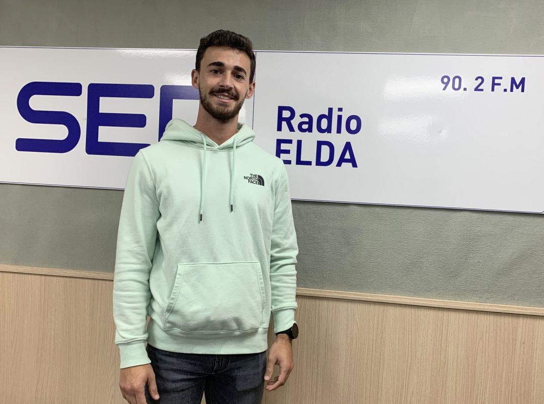 Adrián Molina, futbolista de Elda que juega en el Oregón State