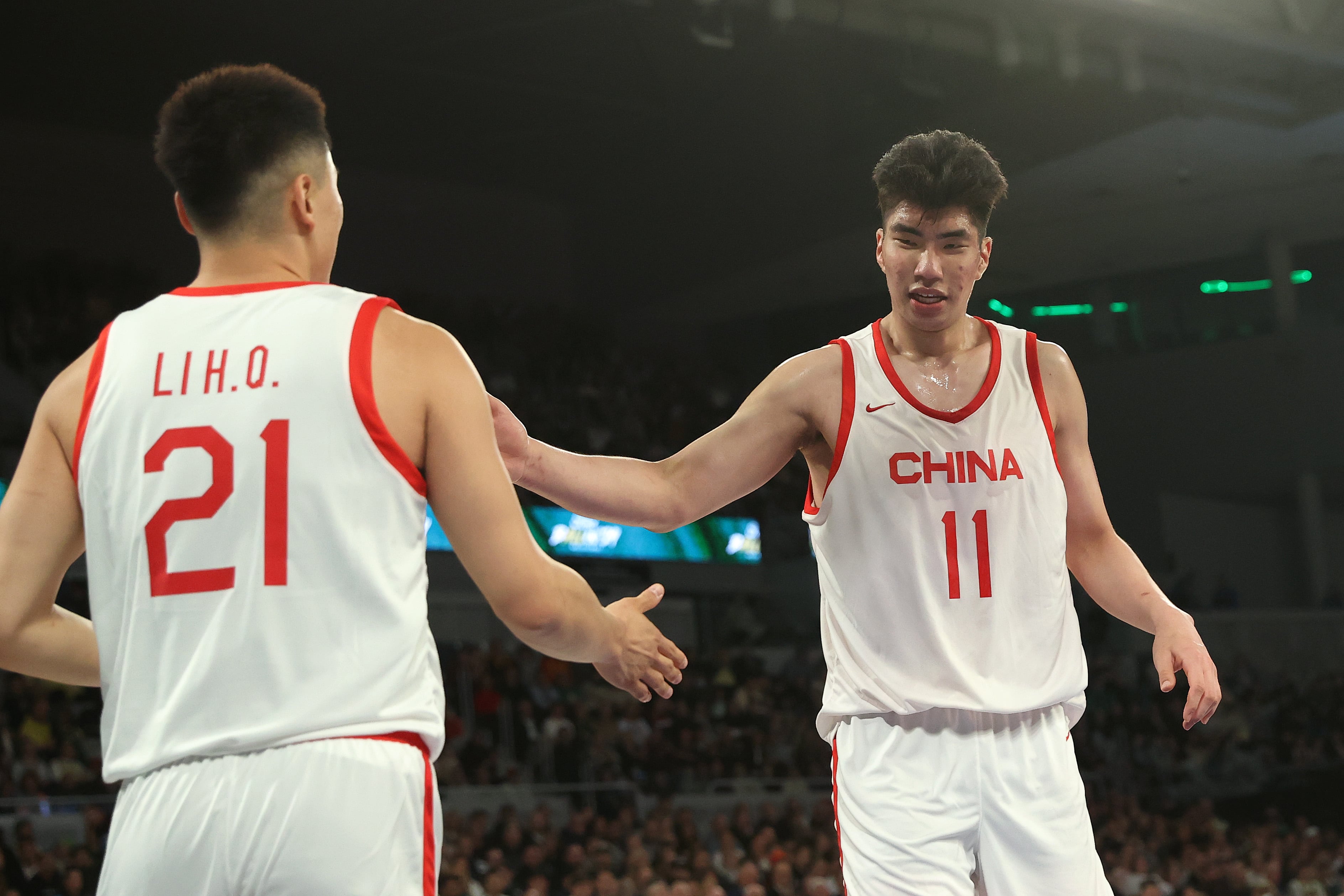 Jiahao Yu con la selección de China
