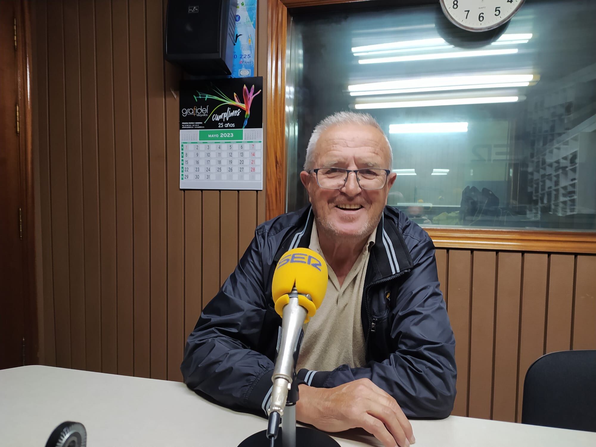 José Pérez, en Radio Villena SER