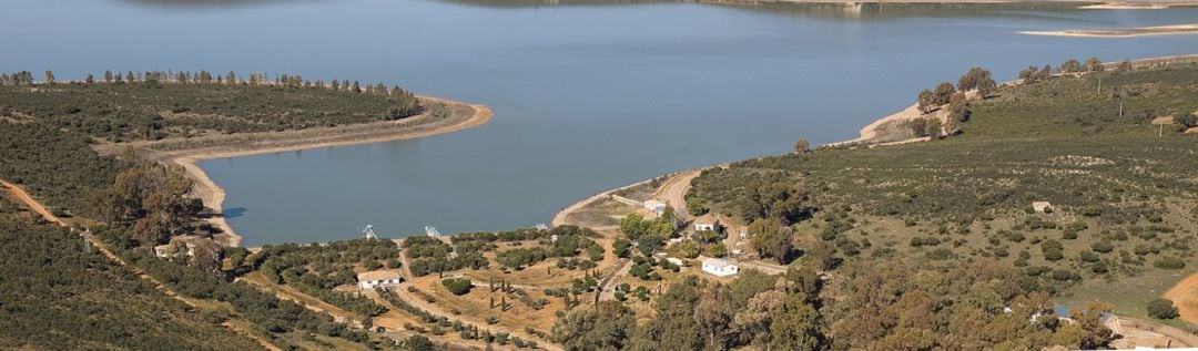 Imagen del embalse de Gasset en la comarca de Ciudad Real