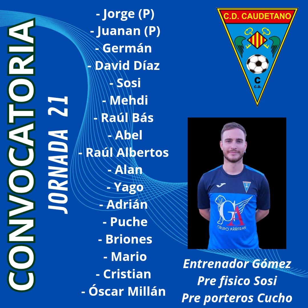 Convocatoria del Caudetano