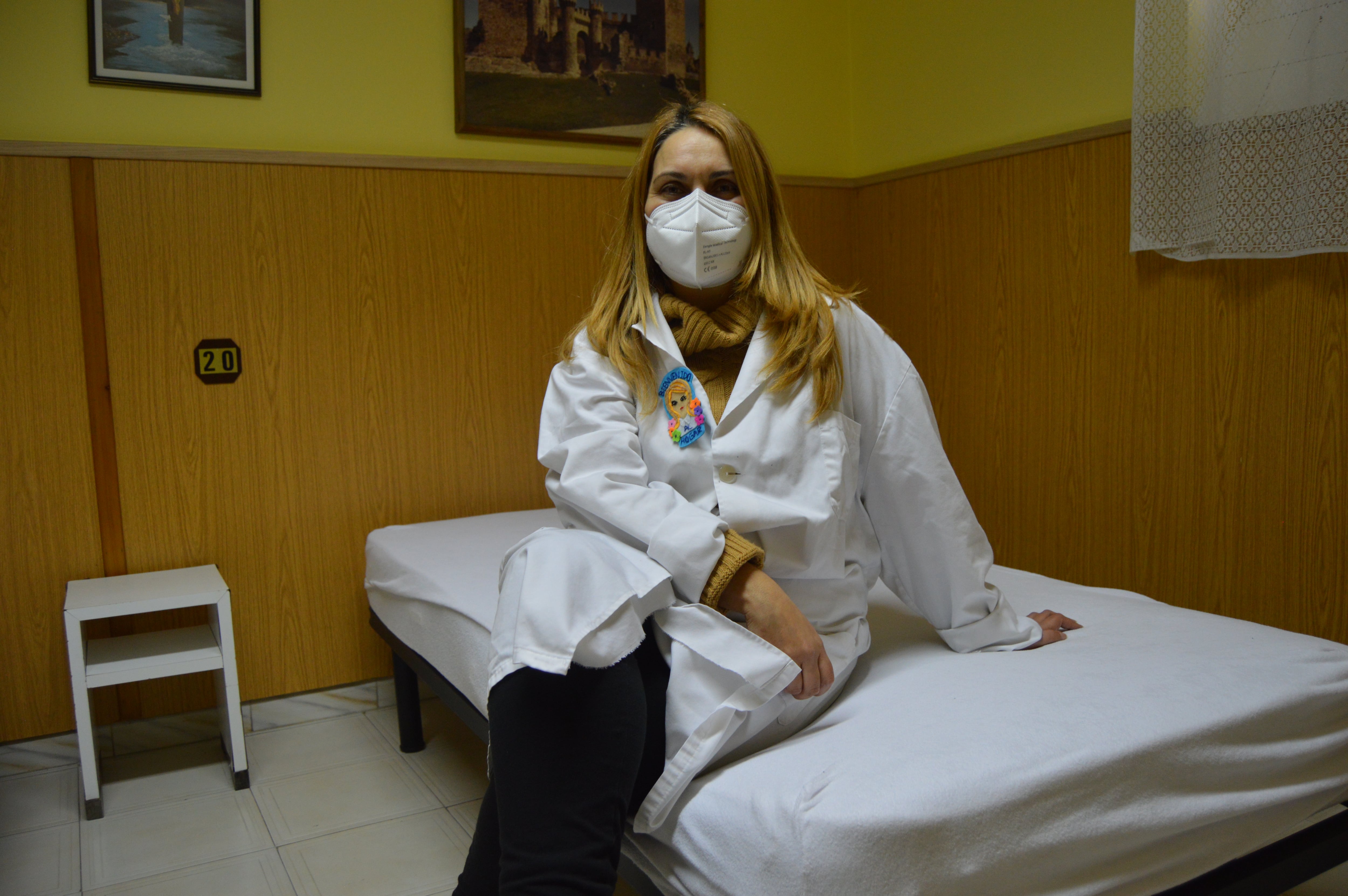 Luz Lozano, responsable del Hogar municipal del Transeúnte