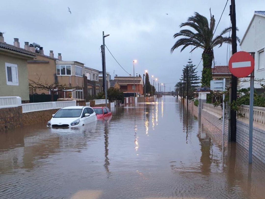 Zona afectada por las últimas inundaciones en Almassora