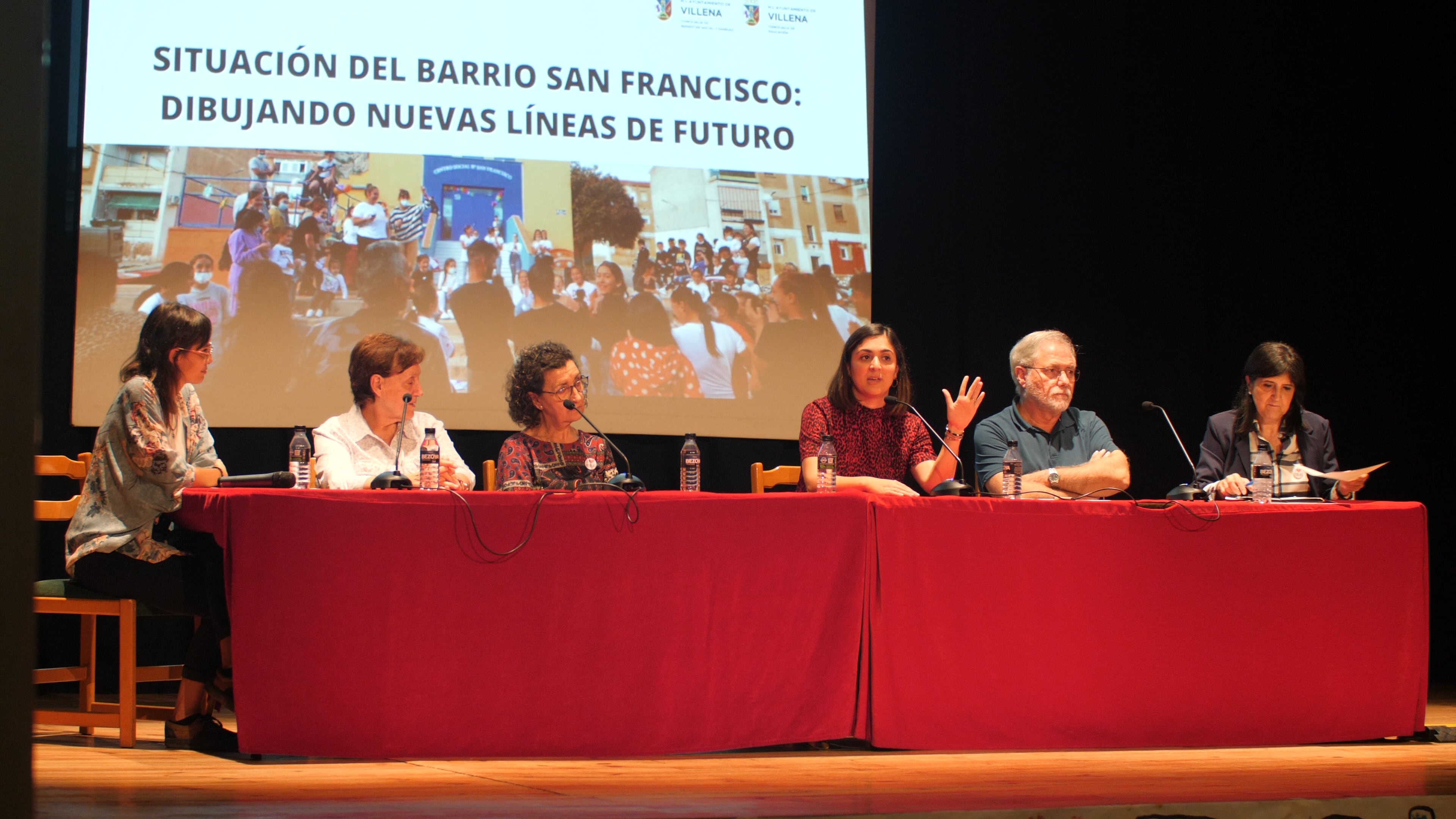 Momento de la presentación