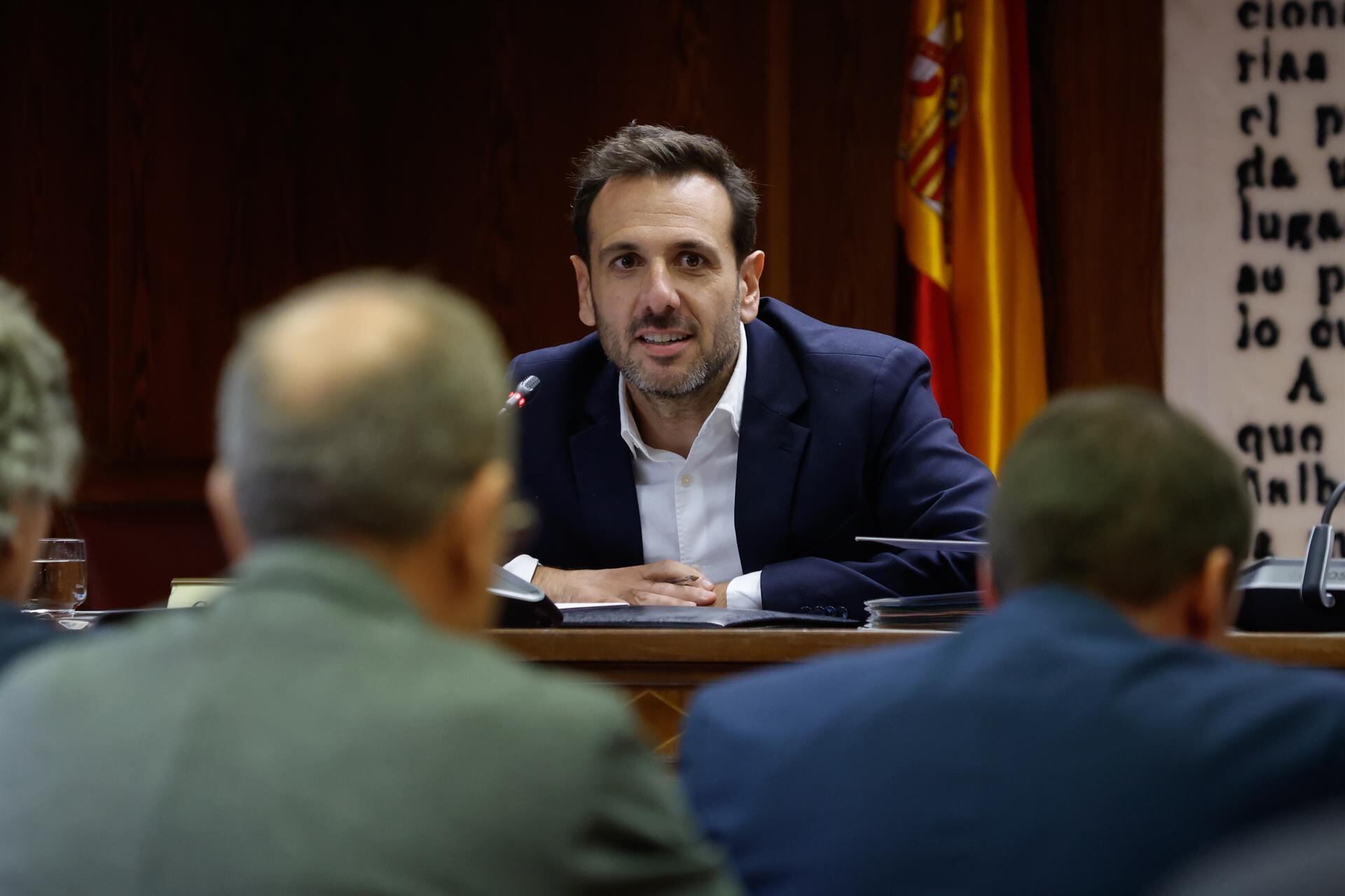 El jefe de área del Servicio del Sistema Automático de Información Hidrológica (SAIH) de la Confederación Hidrográfica del Júcar, Ignacio Valero Garcés, en su comparecencia en el Senado
