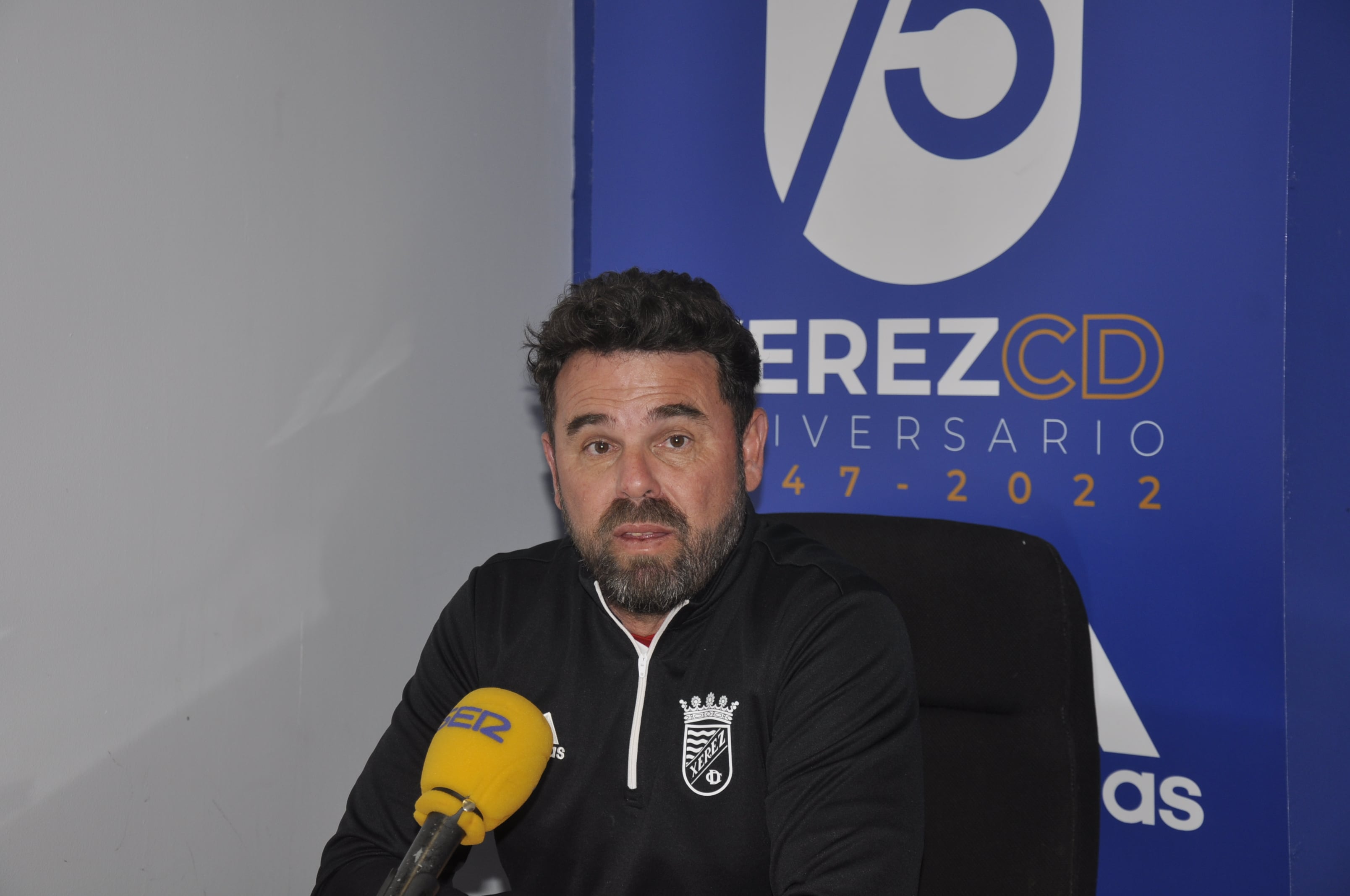 Juan Pedro Ramos durante la rueda de prensa