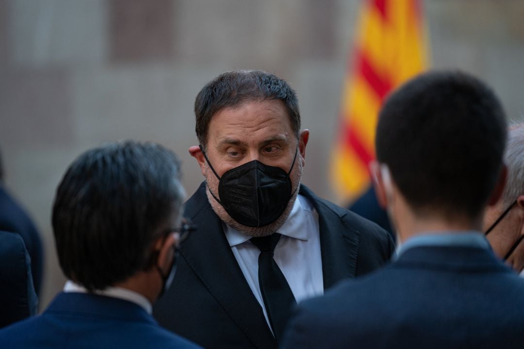 El presidente de ERC, Oriol Junqueras.