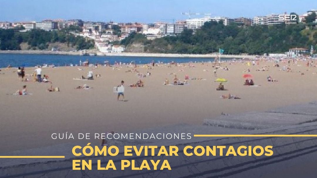 Playa de Ereaga, en Getxo