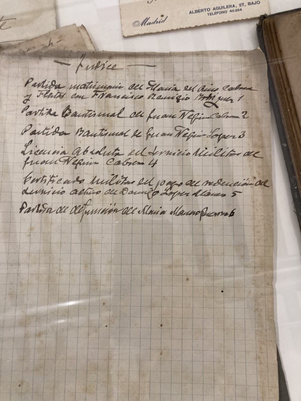 Las partidas de nacimiento de Juan Negrín y familia
