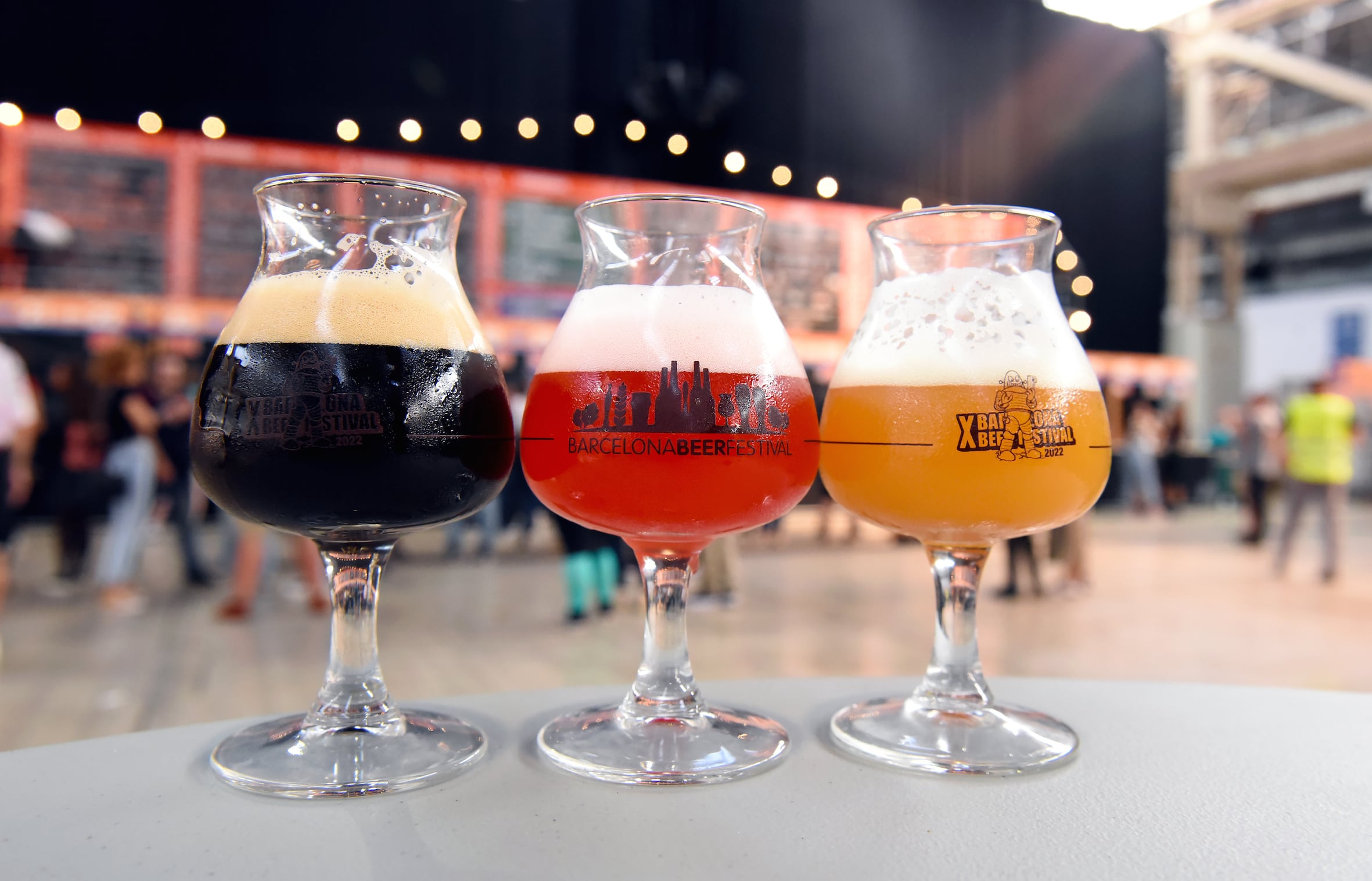 Tres muestras de cerveza en la décima edición de la Barcelona Beer Festival