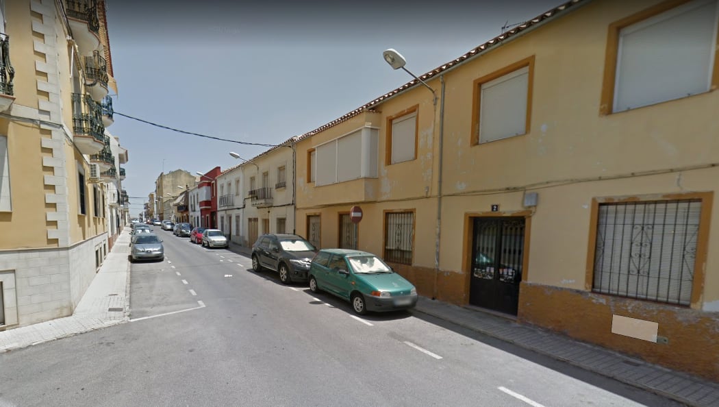 Calle Maestra María José Morillas, una de las vías denunciadas por el PP