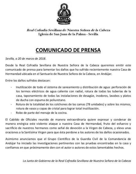 Comunicado