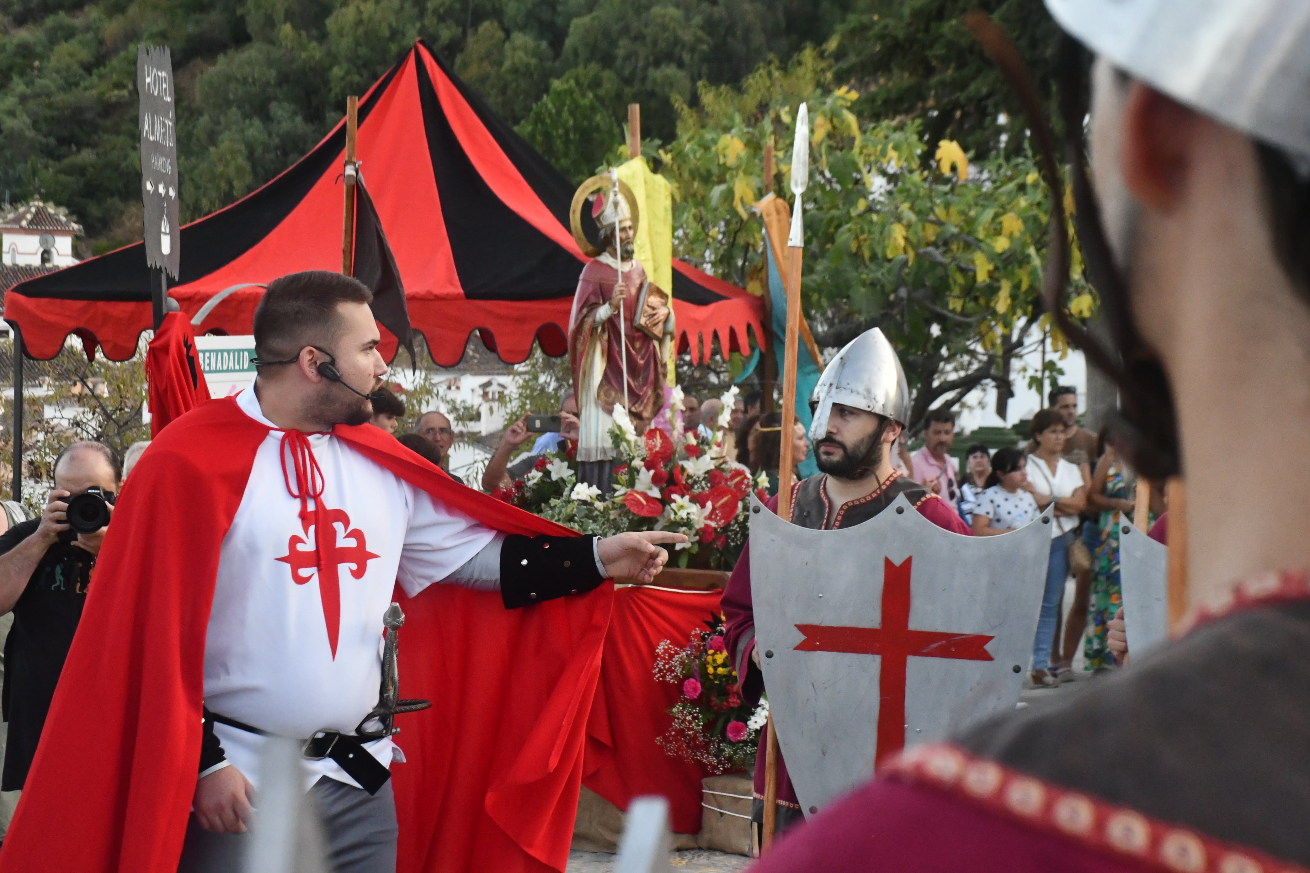 Decenas de vecinos participaron en la recreación