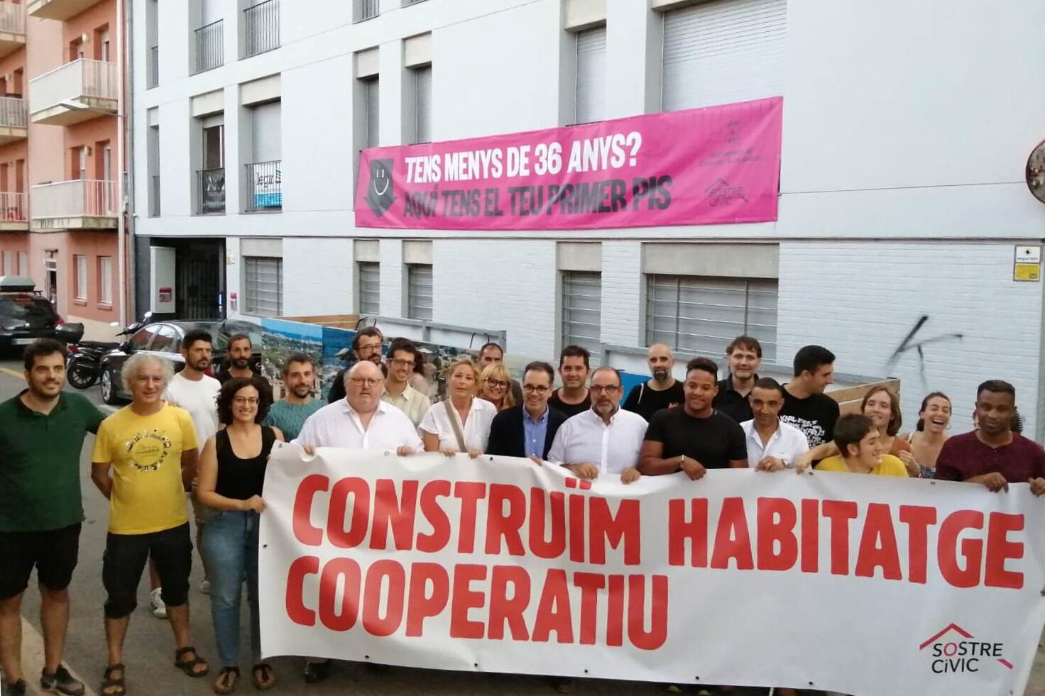 L'acte de presentació de la iniciativa a Calonge