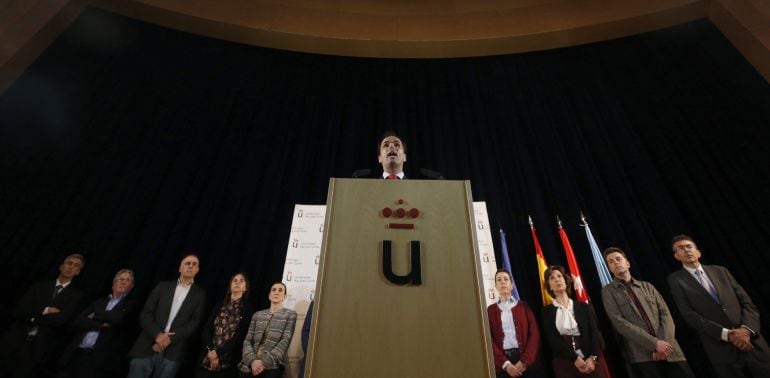 El rector de la Universidad Rey Juan Carlos, Javier Ramos