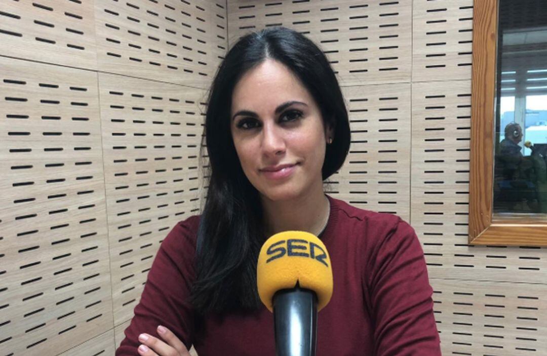 La candidata al Gobierno de Canarias, Vidina Espino.