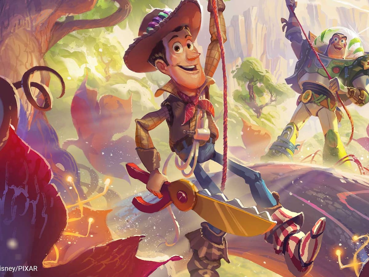 Buzz y Woody tienen un amigo en Disney Lorcana