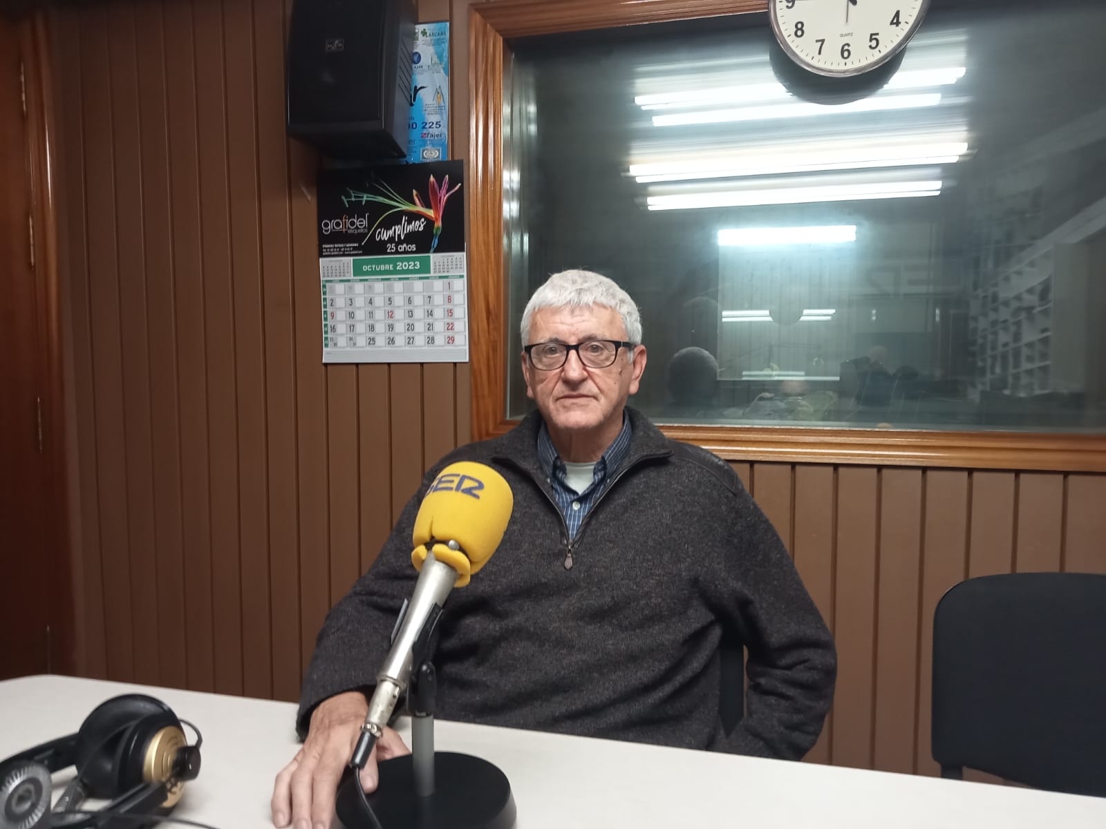 Juan Luis Matarredona, en radio Villena SER