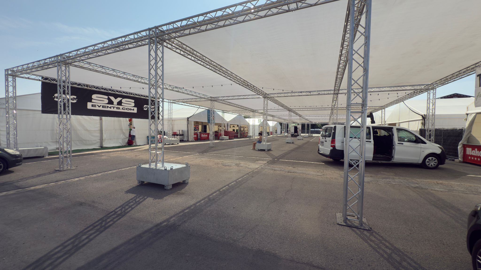 Las carpas del Corpus de Toledo contarán con un toldo de más de 1.000 metros cuadrados para mitigar las altas temperaturas