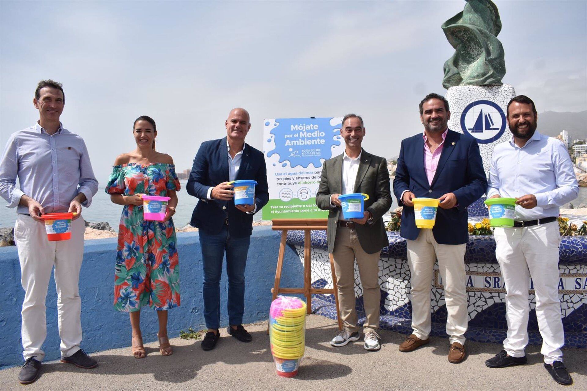 La Mancomunidad ha dado a conocer los datos de recogida de residuos en las aguas litorales en la Costa del Sol Occidental durante este verano en un acto celebrado en Benalmádnea, donde también se ha preentado la campaña &#039;Mójate por el medio ambiente&#039;