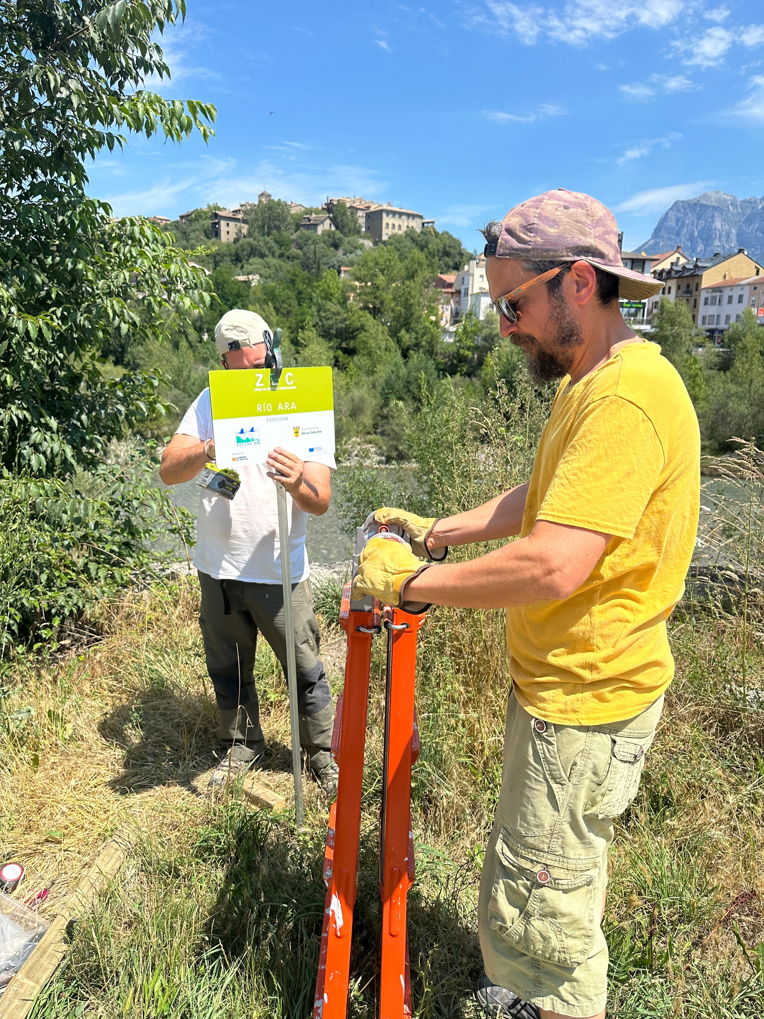 Aínsa invierte 32.000 euros para continuar promocionando la conservación de su Red Natura 2000