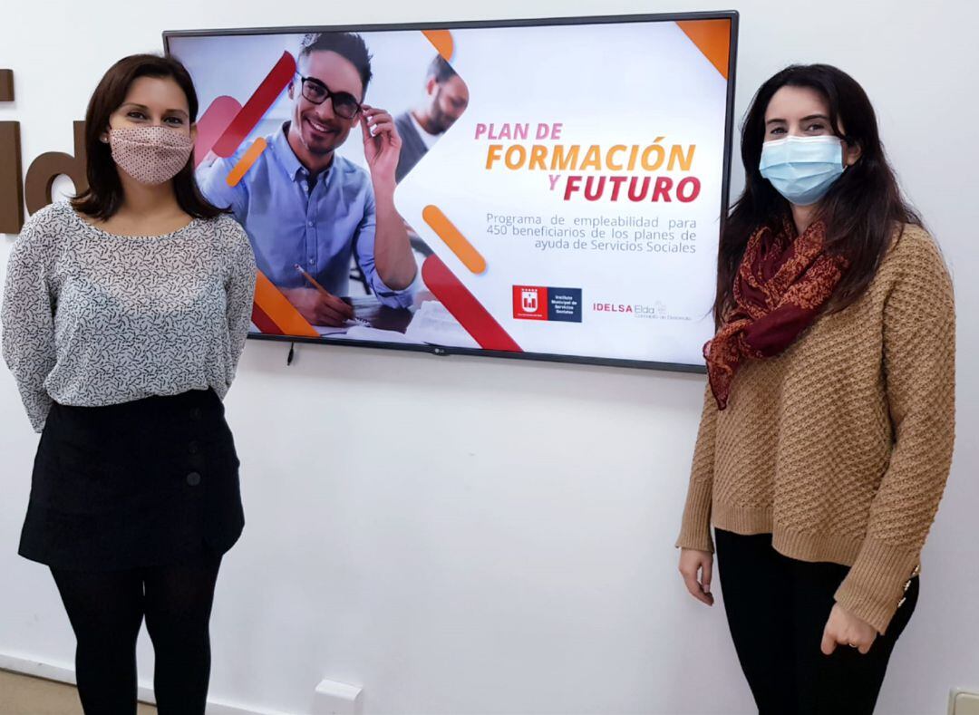 Concejalas de Fomento para el Empleo e Igualdad de Elda