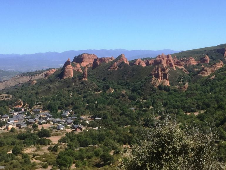 Estampa de las Médulas