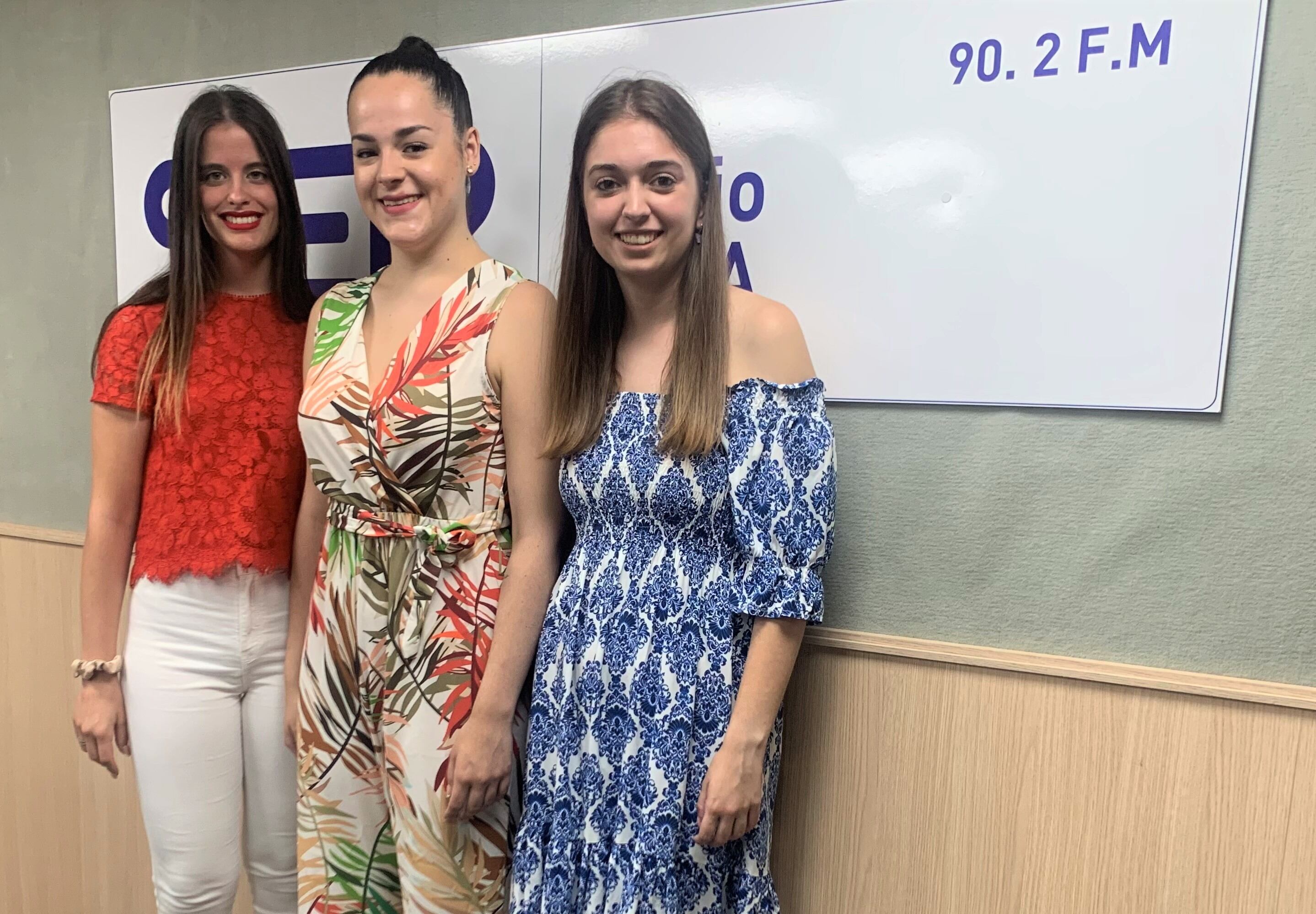 Silvia, Lucía y Sonia, candidatas a Fallera Mayor Elda 2022