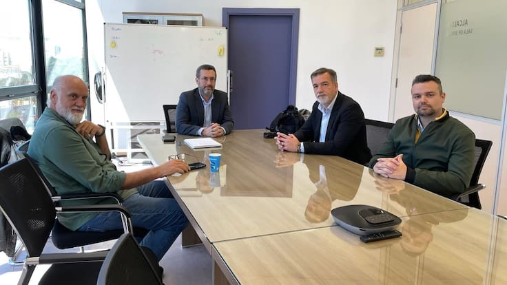 Reunión de Juan Franco con representantes del SUP