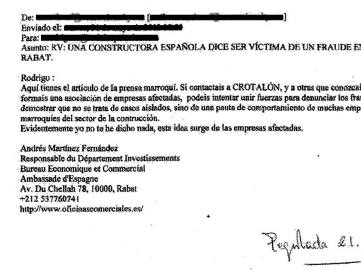 España y la UE dan la espalda a constructores y empresas inmobiliarias españolas en Marruecos