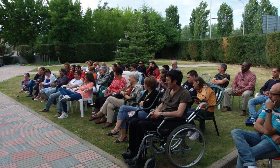 Imagen de la celebración de uno de los aniversarios de la Casa Samuel, creada en 1994.