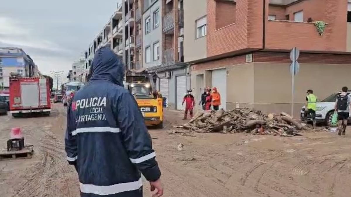 Conexión en directo desde el Parque de Seguridad de Cartagena