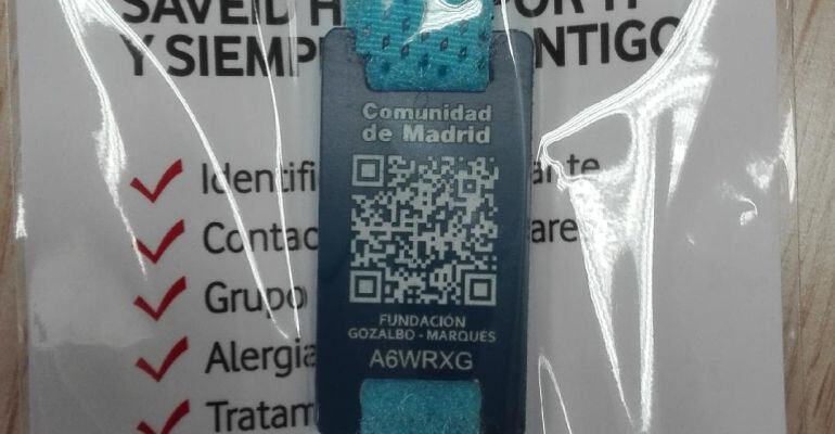 Pulseras que el Ayuntamiento repartirá a partir de esta semana