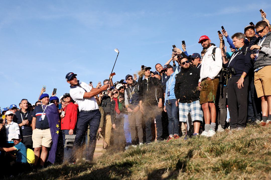 Brooks Koepka durante la Ryder Cup en París. 