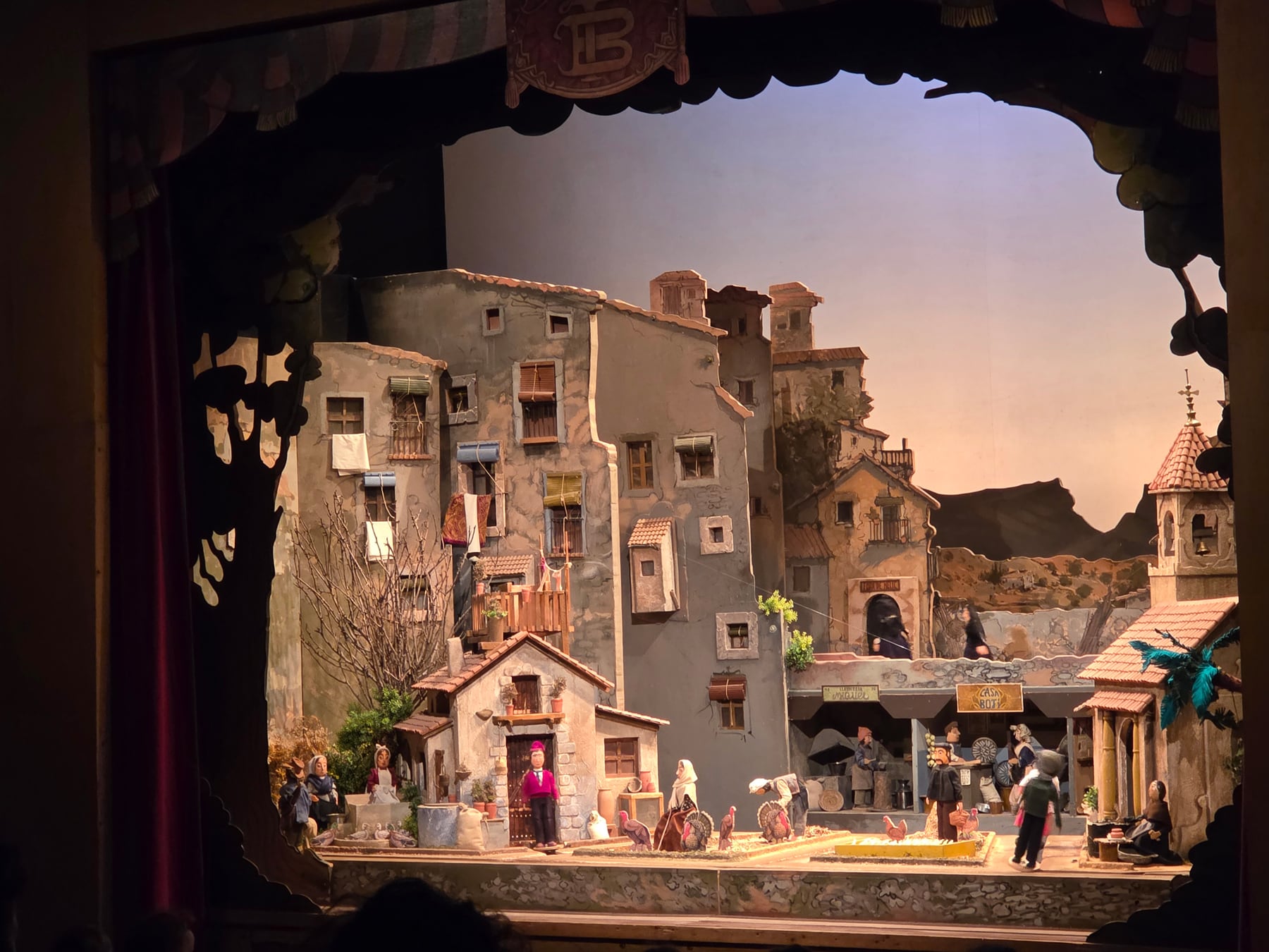 Imatge d'una recent representació del Betlem de Tirisiti