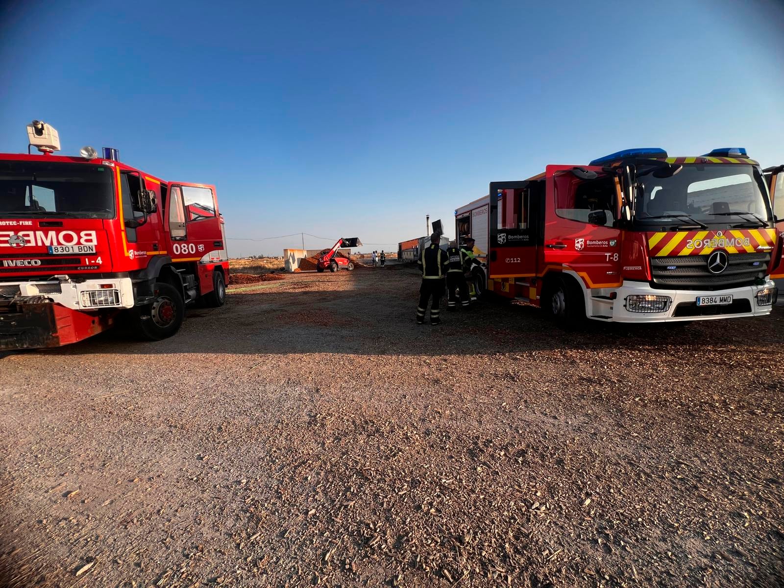 Bomberos de Ávila./Archivo