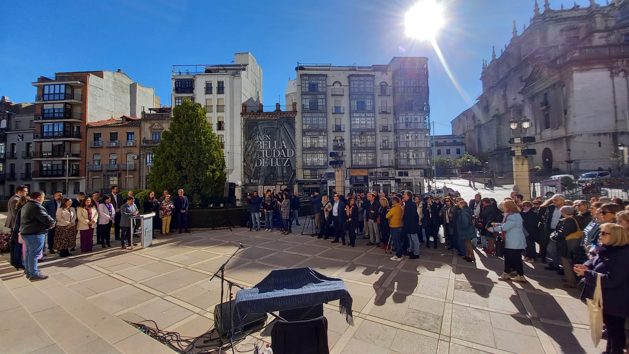 Acto institucional de la Diputación Provincial de Jaén con motivo del 25-N