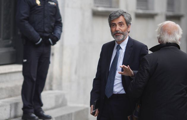 El presidente del Tribunal Supremo, Lesmes