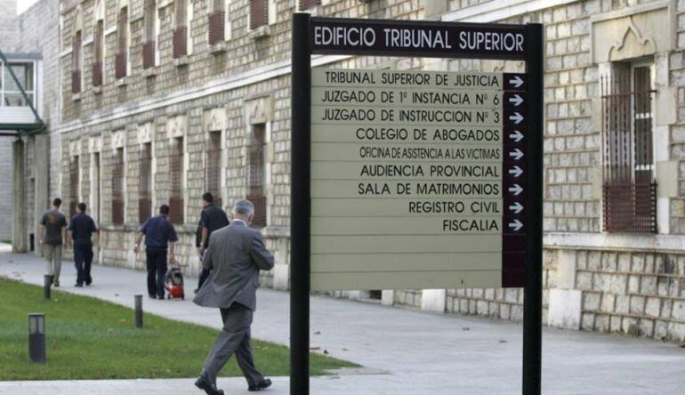 Sede del Tribunal Superior de Justicia de Cantabria.