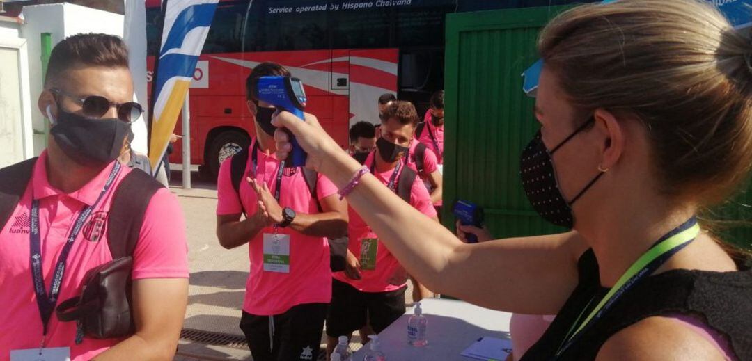 Protocolo sanitario durante los play off de ascenso