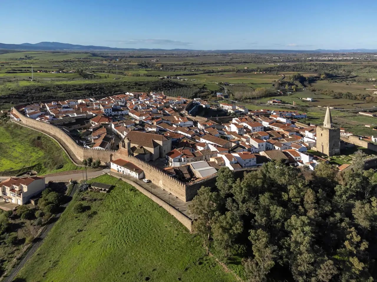 Panorámica de Galisteo