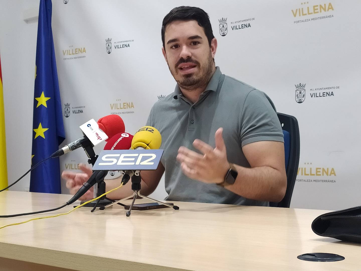 Miguel Angel Salguero, candidato del PP a la Alcaldía