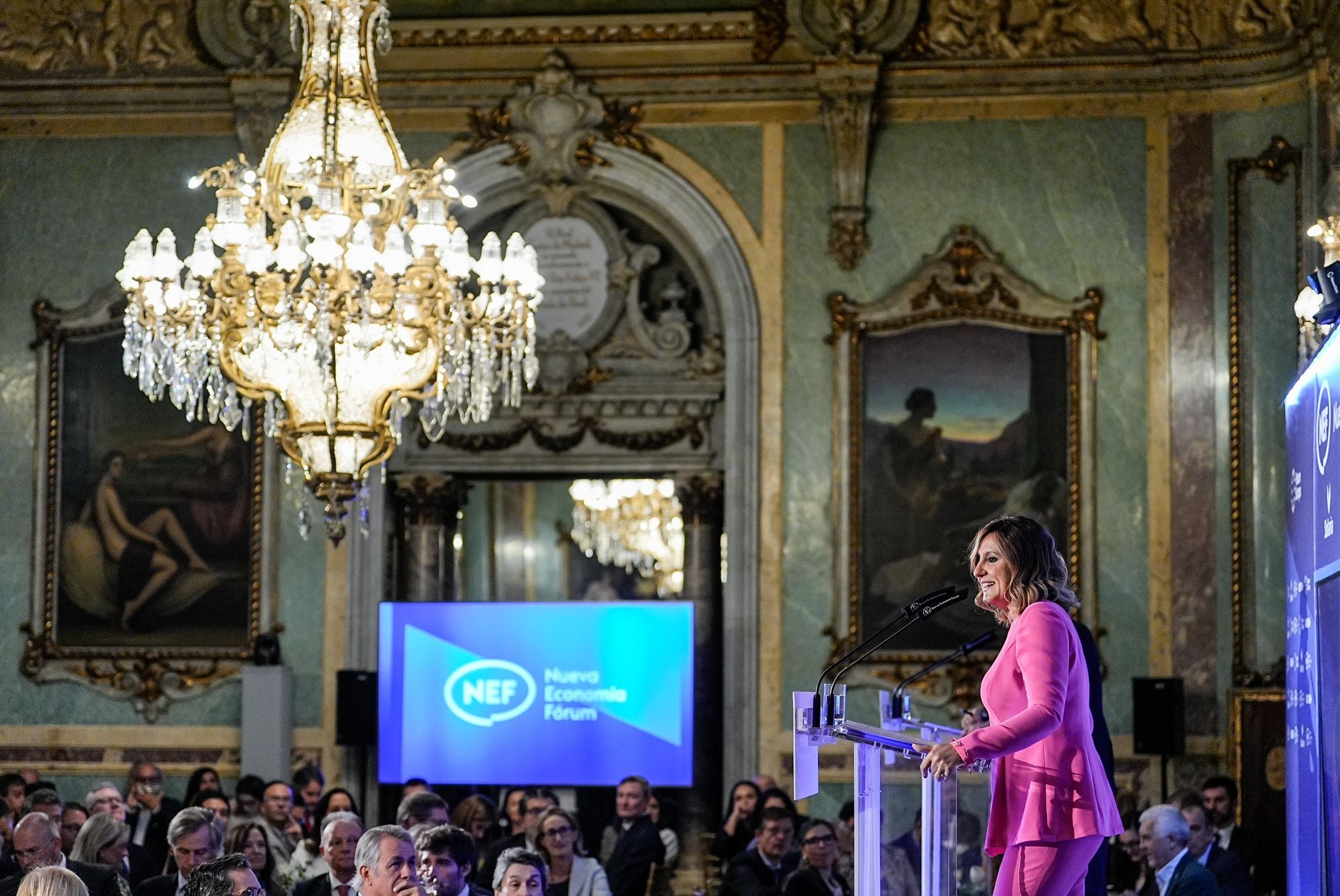 María José Catalá en la conferencia de Nueva Economía Fórum